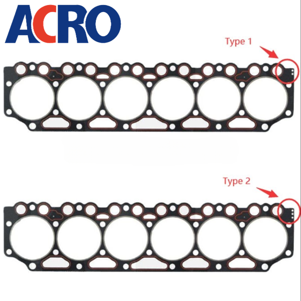 ACRO Cylinder head gasket 1,6mm 3holes 4201561 suitable for DEUTZ