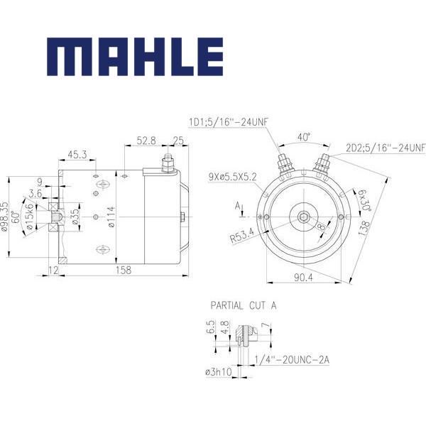 Electric motor MM 27