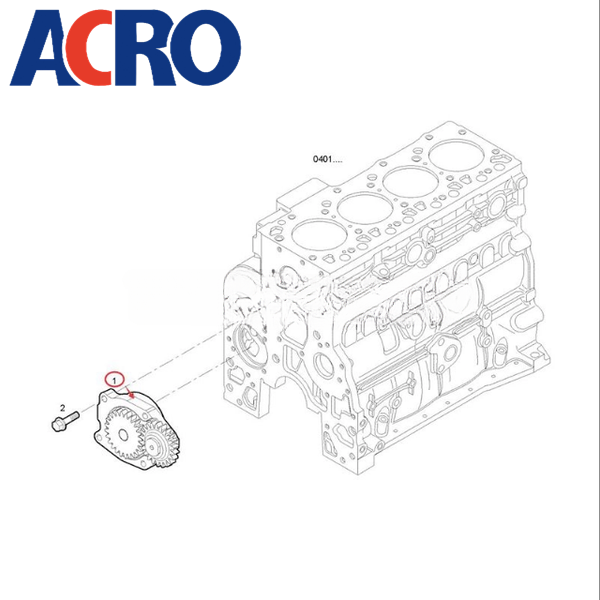 ACRO Oil pump 4897480 suitable for CUMMINS
