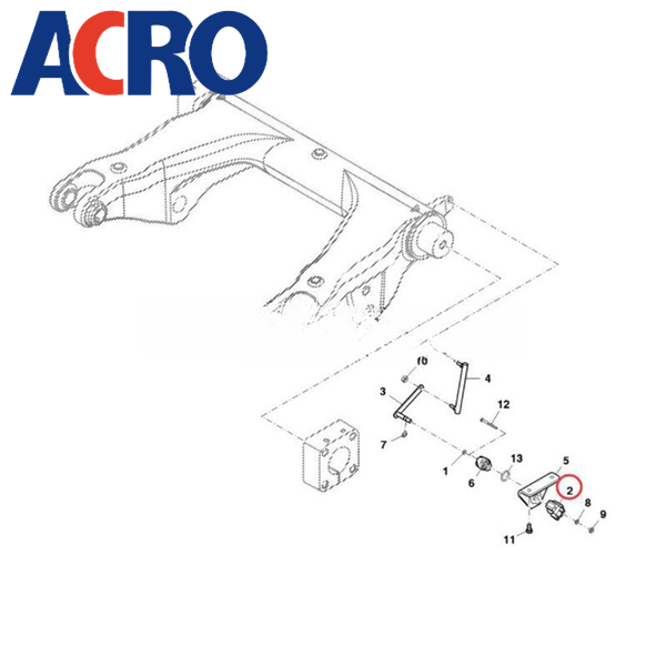 ACRO Rockshaft position sensor RE334232 suitable for JOHN DEERE