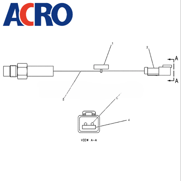 ACRO Speed sensor 196-1185 suitable for CATERPILLAR
