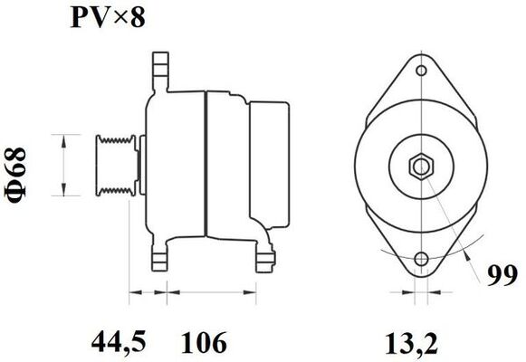 Mahle MG 814