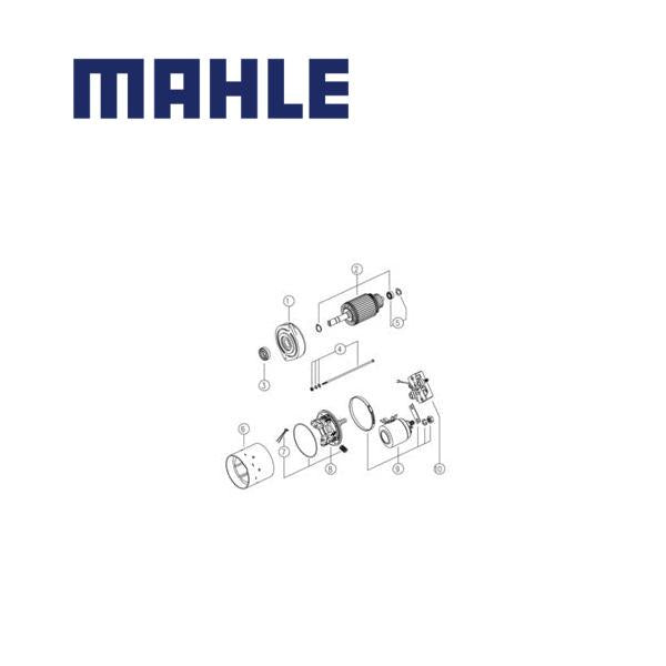 Electric Motor MM74 MAHLE 8053, MM 74