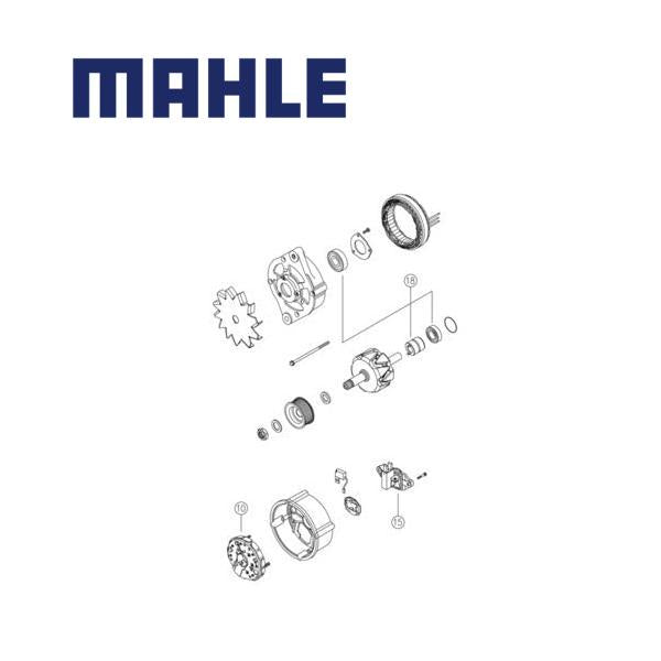 Alternator MG586 MAHLE 0091549702, 0091549802, 009154980280, MG 586
