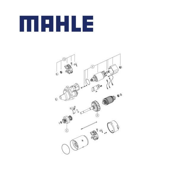 Starter MS 774 MAHLE 167822, 21067513, 21477589 MS774