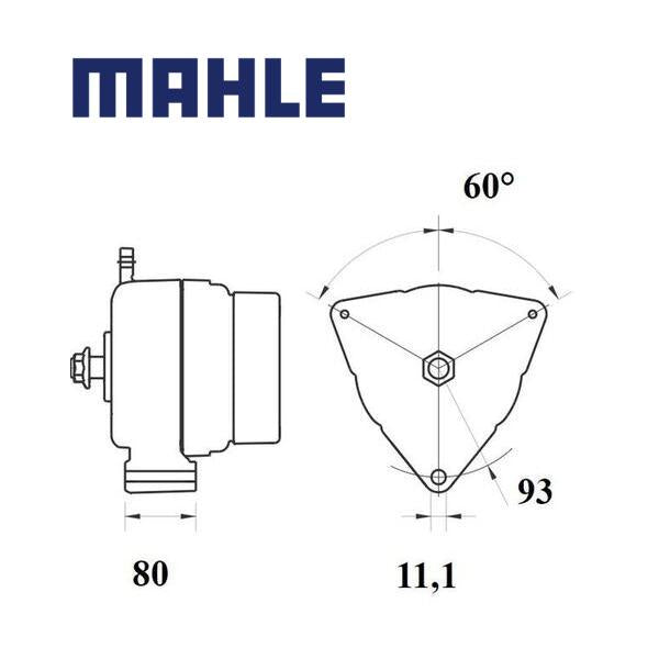 Alternator MG 807