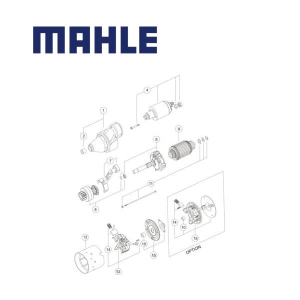 Starter MS 836 MAHLE C5530064A MS836