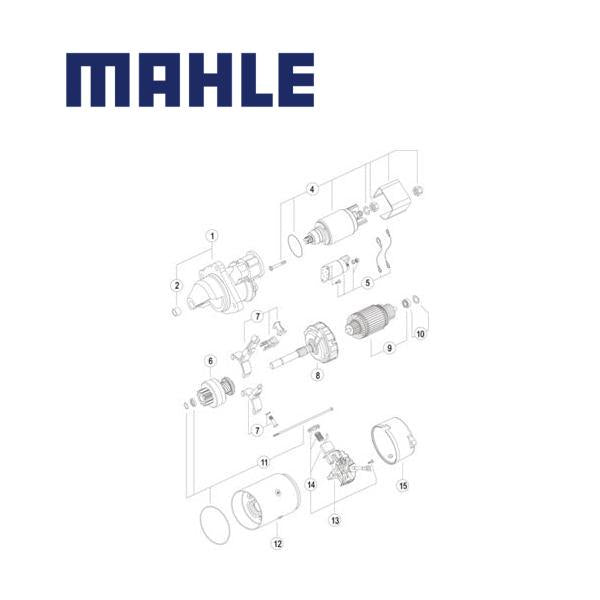 Starter MS 811 MAHLE 04131847 MS811