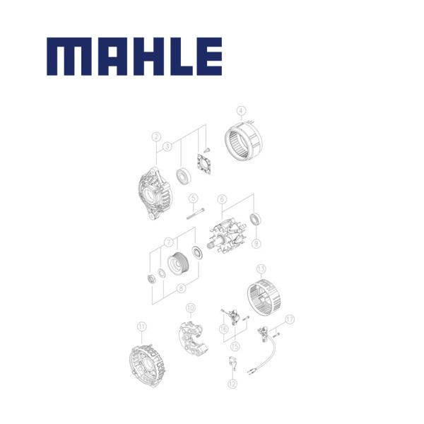 Alternator MG976 MAHLE, MG 976