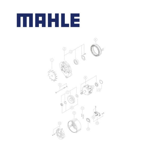 Alternator MG528 MAHLE 01448, DRA0130, MG 528