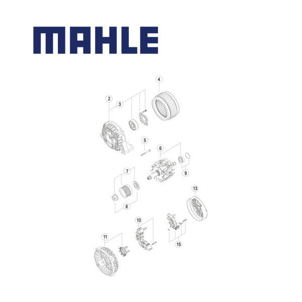 Alternator MG759 MAHLE RE556797, MG 759